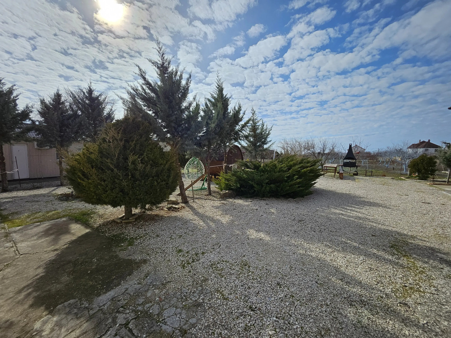 Гостевой дом С.Знаменское - пляж Беляус