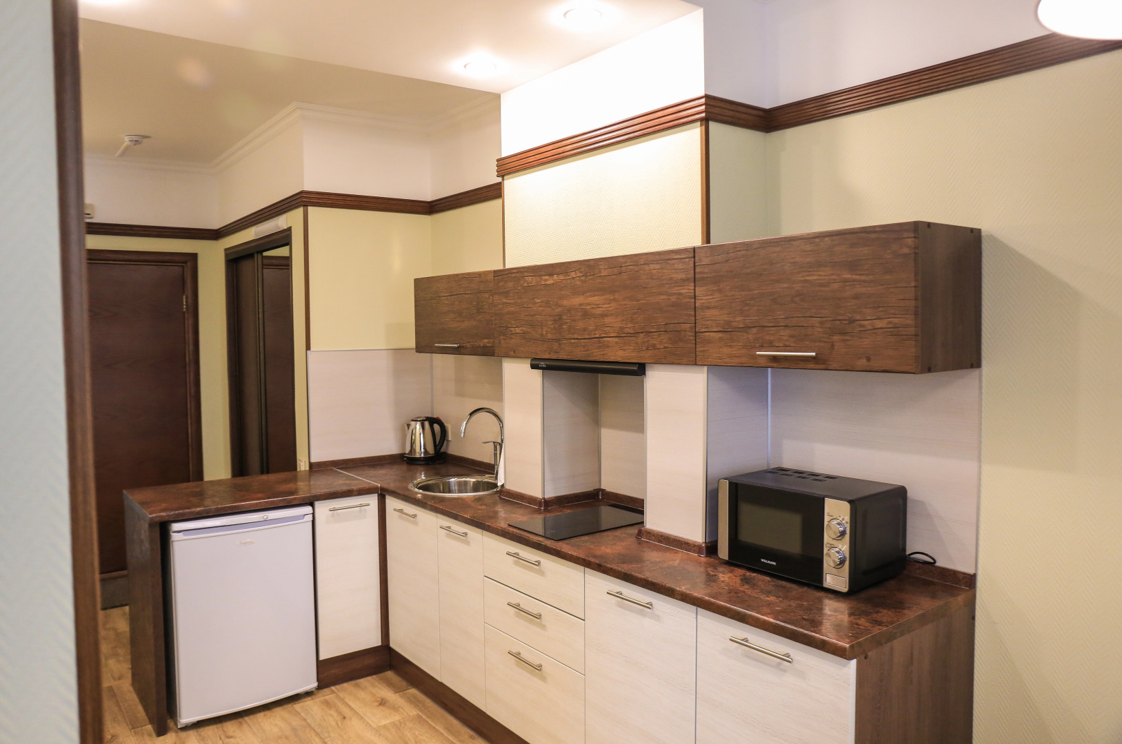 Квартира на Пушкаревском кольце Фисташка