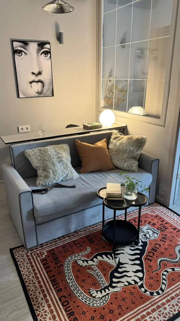 Квартира с умным домом с паркингом и красивым видом на Павелецкую