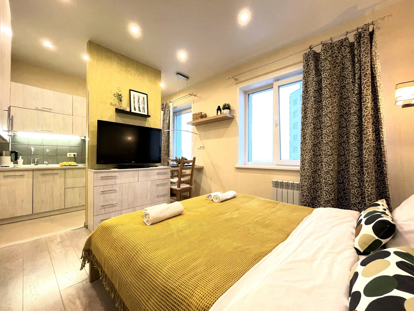 Апартаменты ДИЗАЙН-СТУДИЯ ДЛЯ ЦЕНИТЕЛЕЙ КОМФОРТА И УЮТА