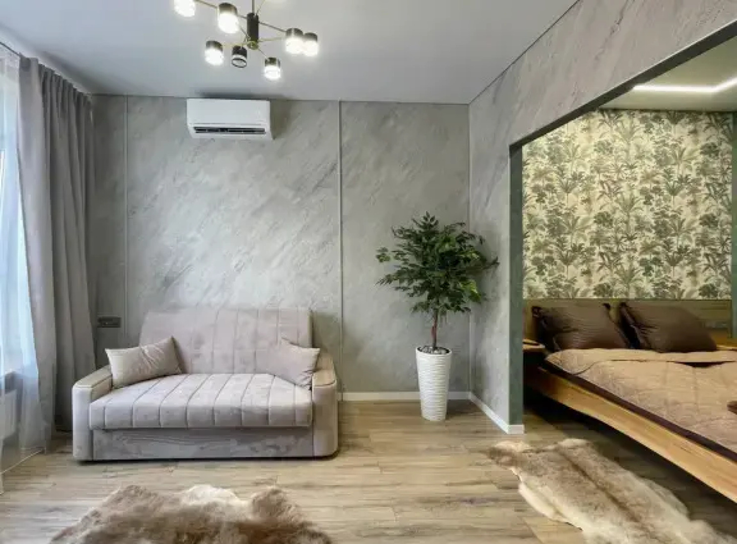 Квартира студия уютная в Кисловодске