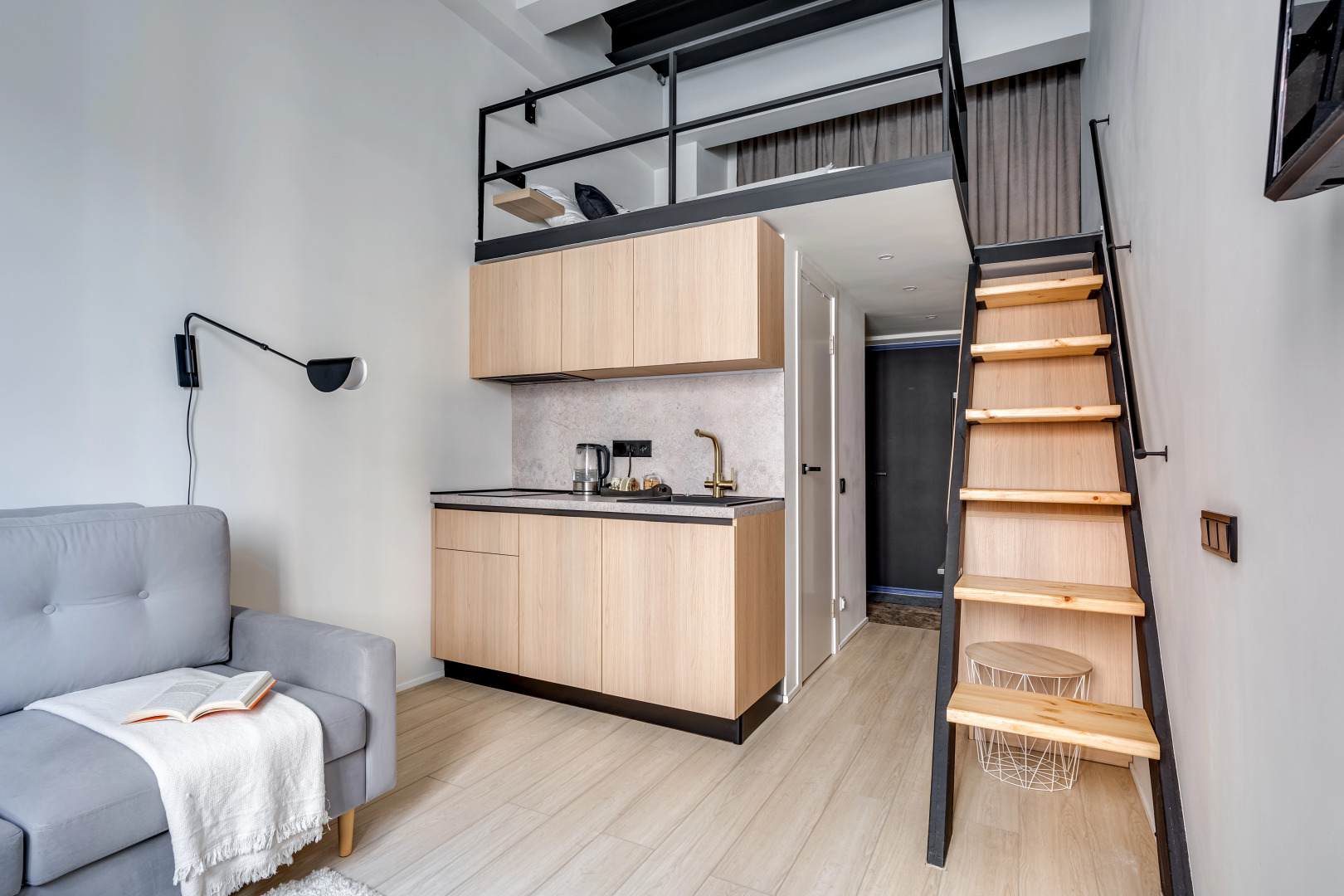 Апартаменты Двухуровневые апартаменты Estetic House в ЖК Loft FM