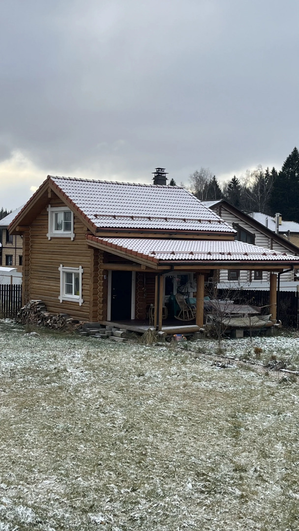 Дом-Баня из Кедра и Лиственницы