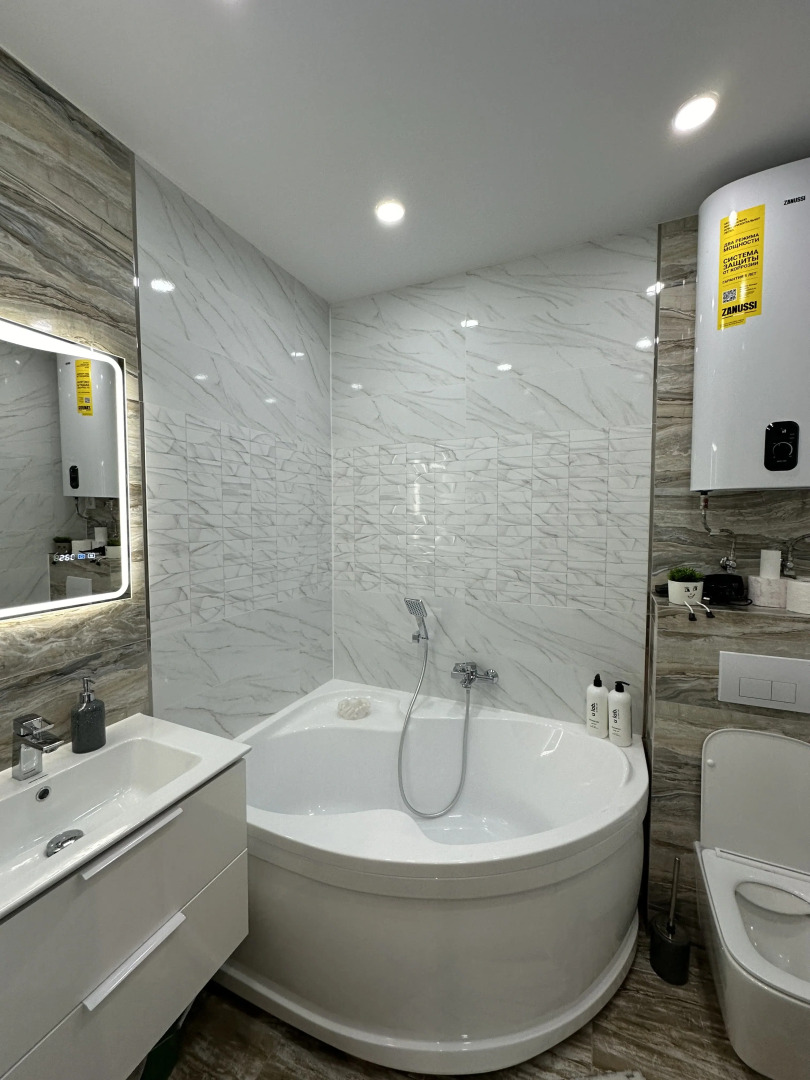 Апартаменты Видовая студия с дизайнерским ремонтом в центре ЖК Graff House