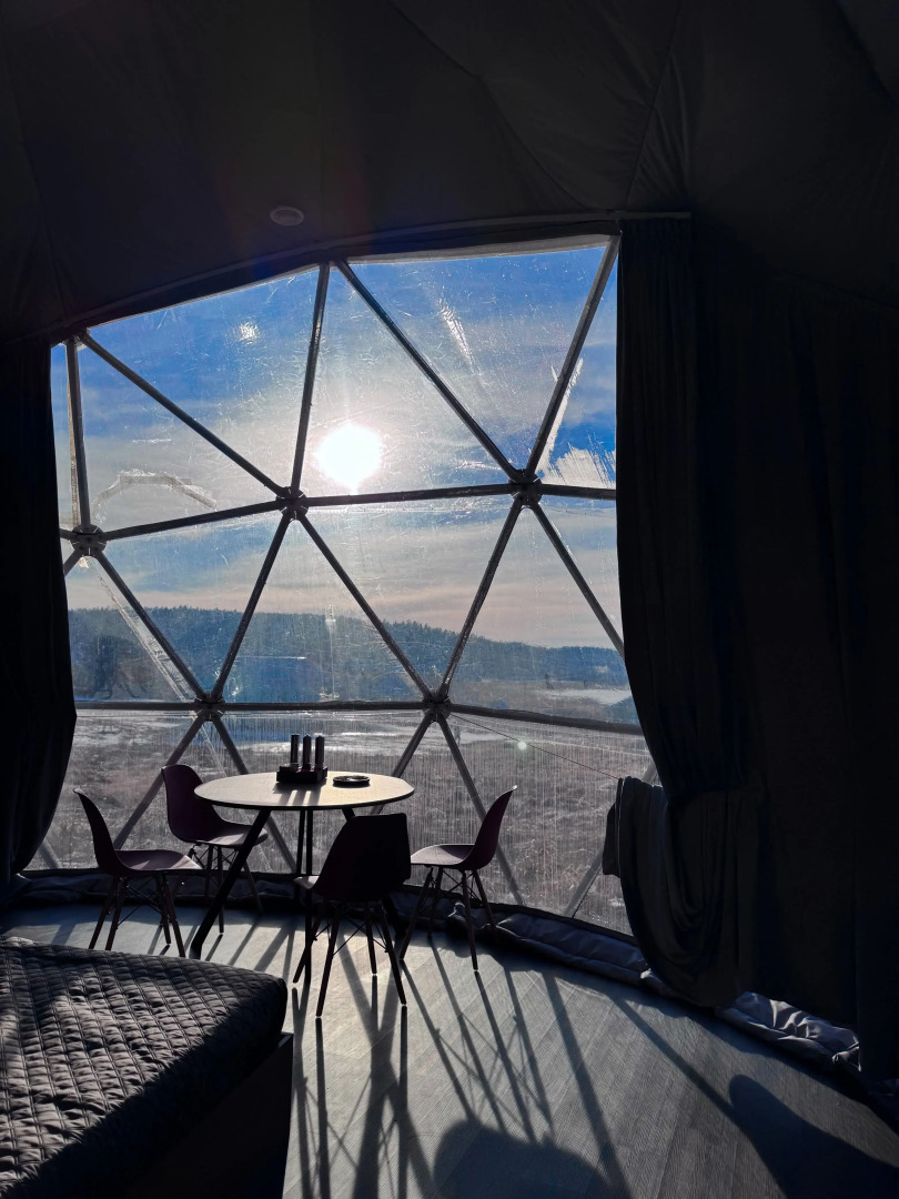 Глэмпинг Залив Силы