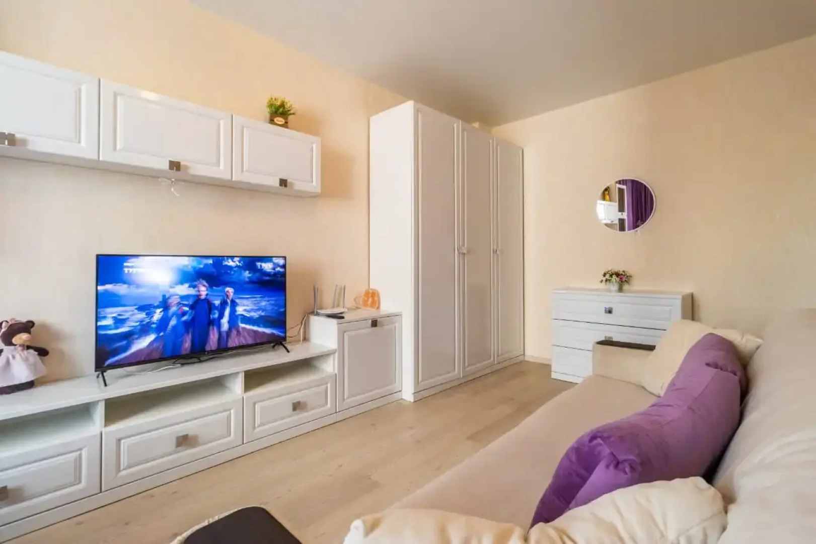 Апартаменты в Новом Доме Рядом с ЖД Вокзалом с евро ремонтом бонус кофемашина