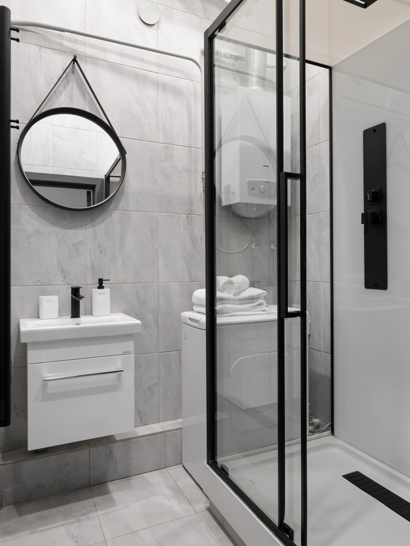 Квартира GM Apartments с видом на Набережную и Котельническую высотку