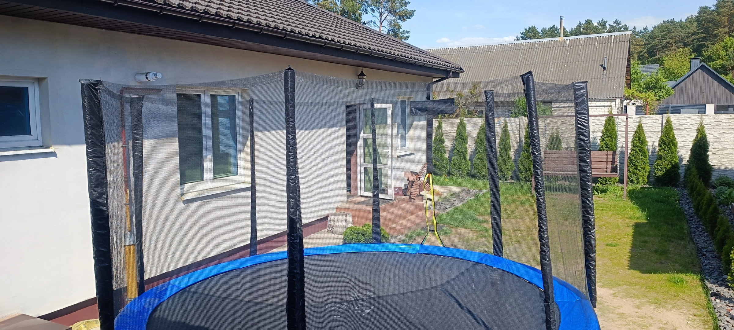 Частный дом с баней на берегу реки Неман