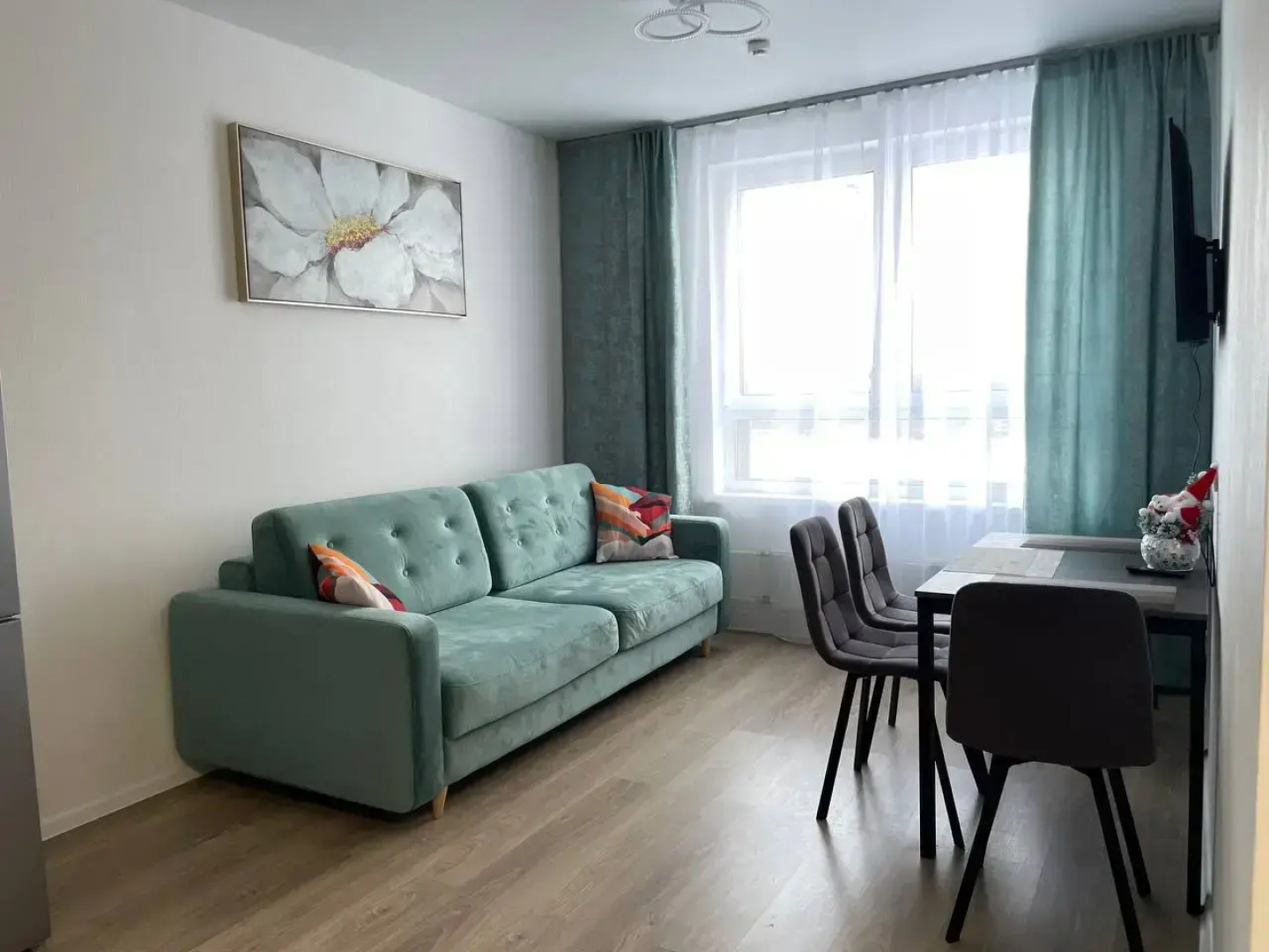 Квартира Просторная Евродвушка