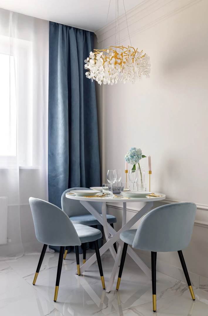 Апартаменты Любимово Голубой