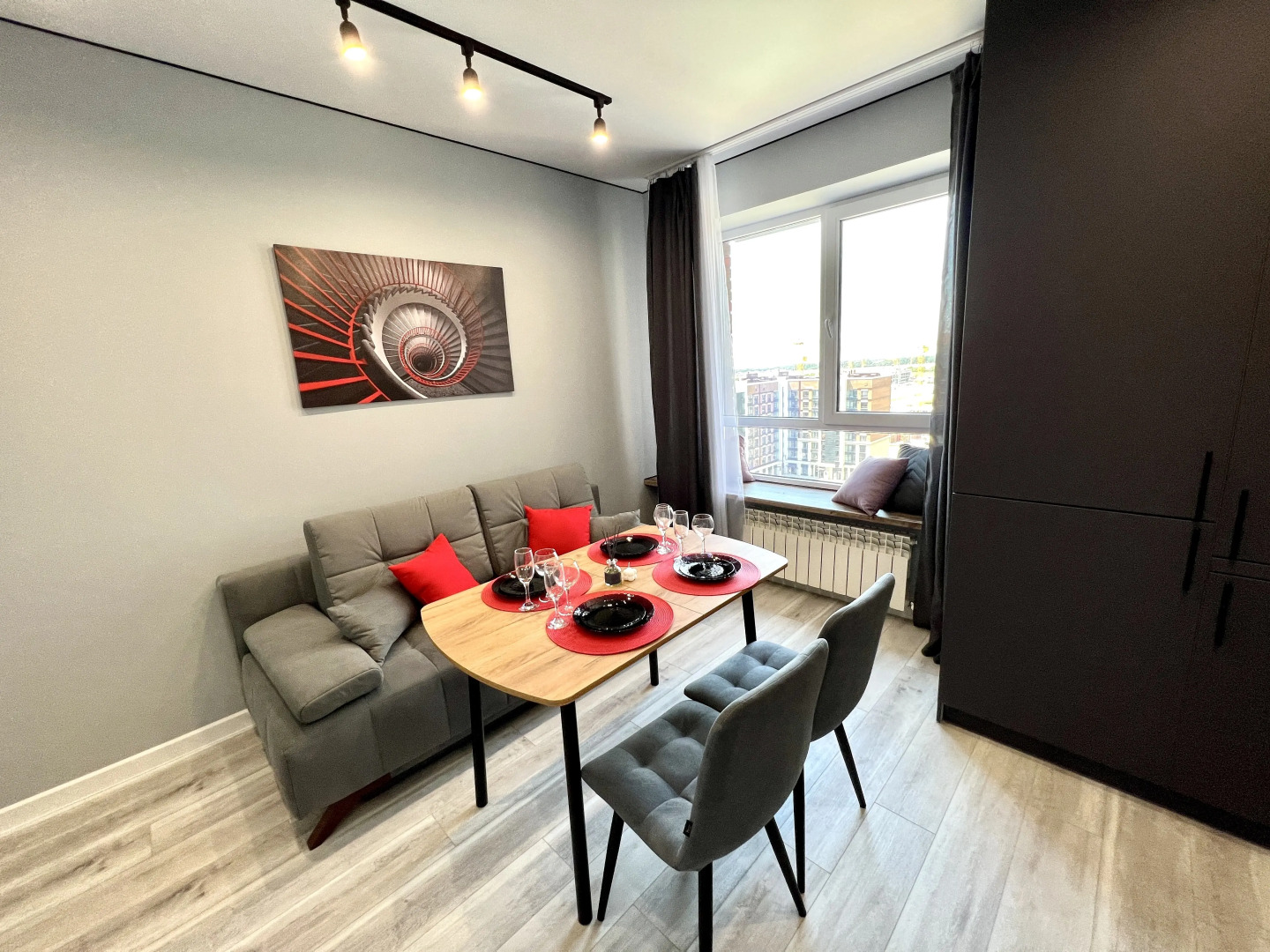 Апартаменты Видовая квартира в ЖК Квартет