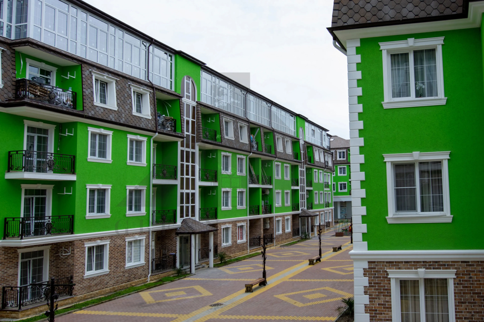 Апартаменты Green Studio 1