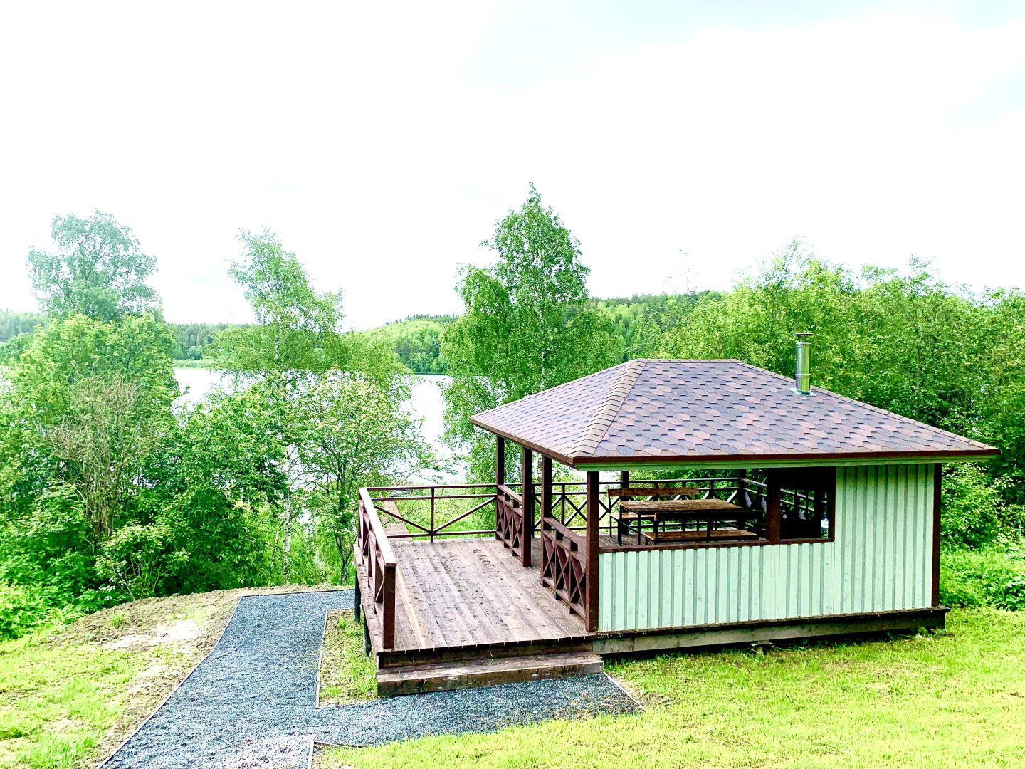 Частный дом Ладожский берег-2