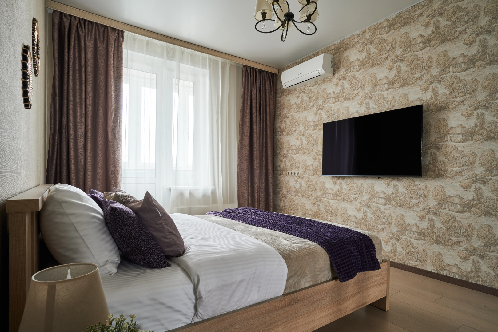 Квартира на 17 этаже на Речном