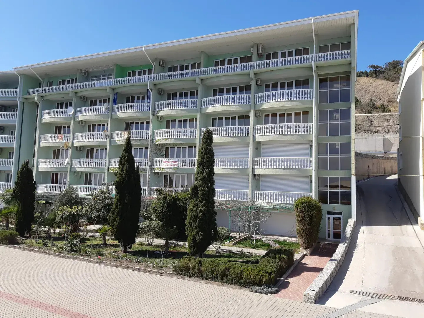 Апартаменты у синего моря