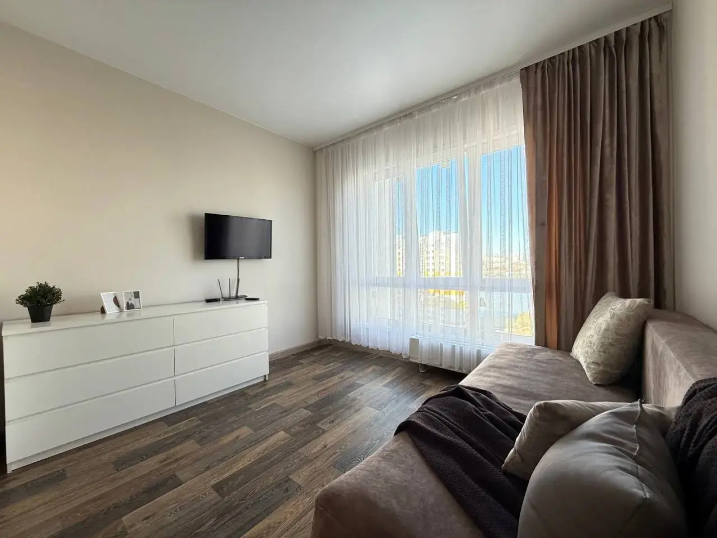 Квартира Просторная Рядом с Аквапарком