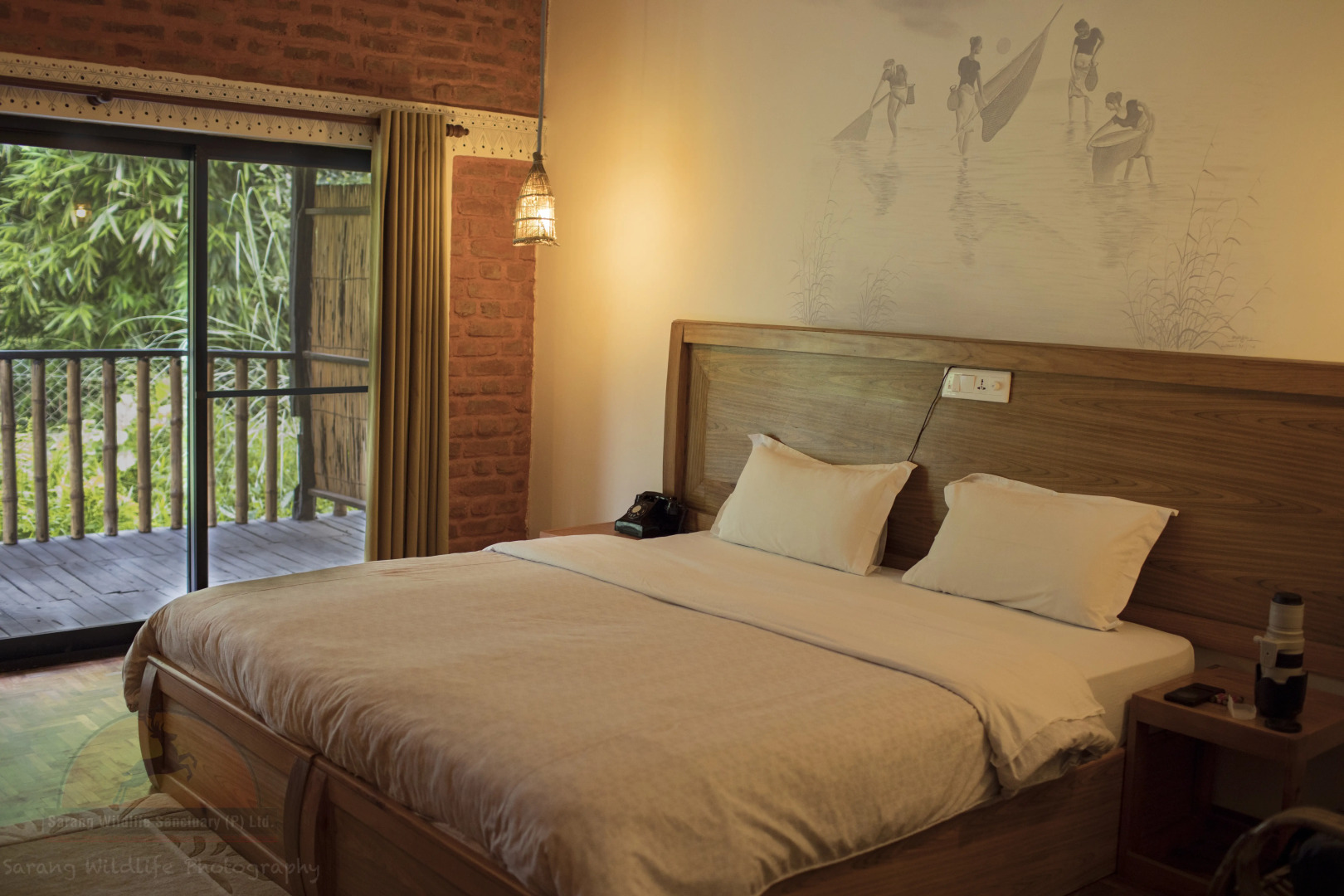 Отель Sarang Wildlife Sanctuary