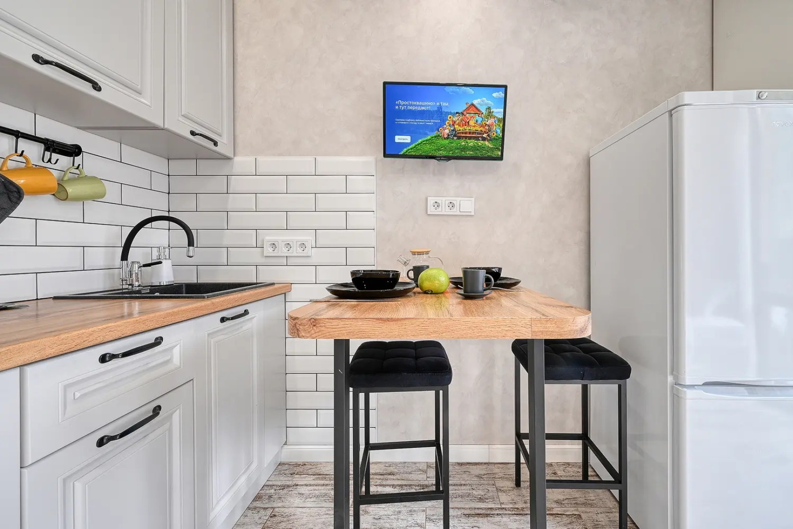 Квартира студия с террасой и видом на горы Я на море