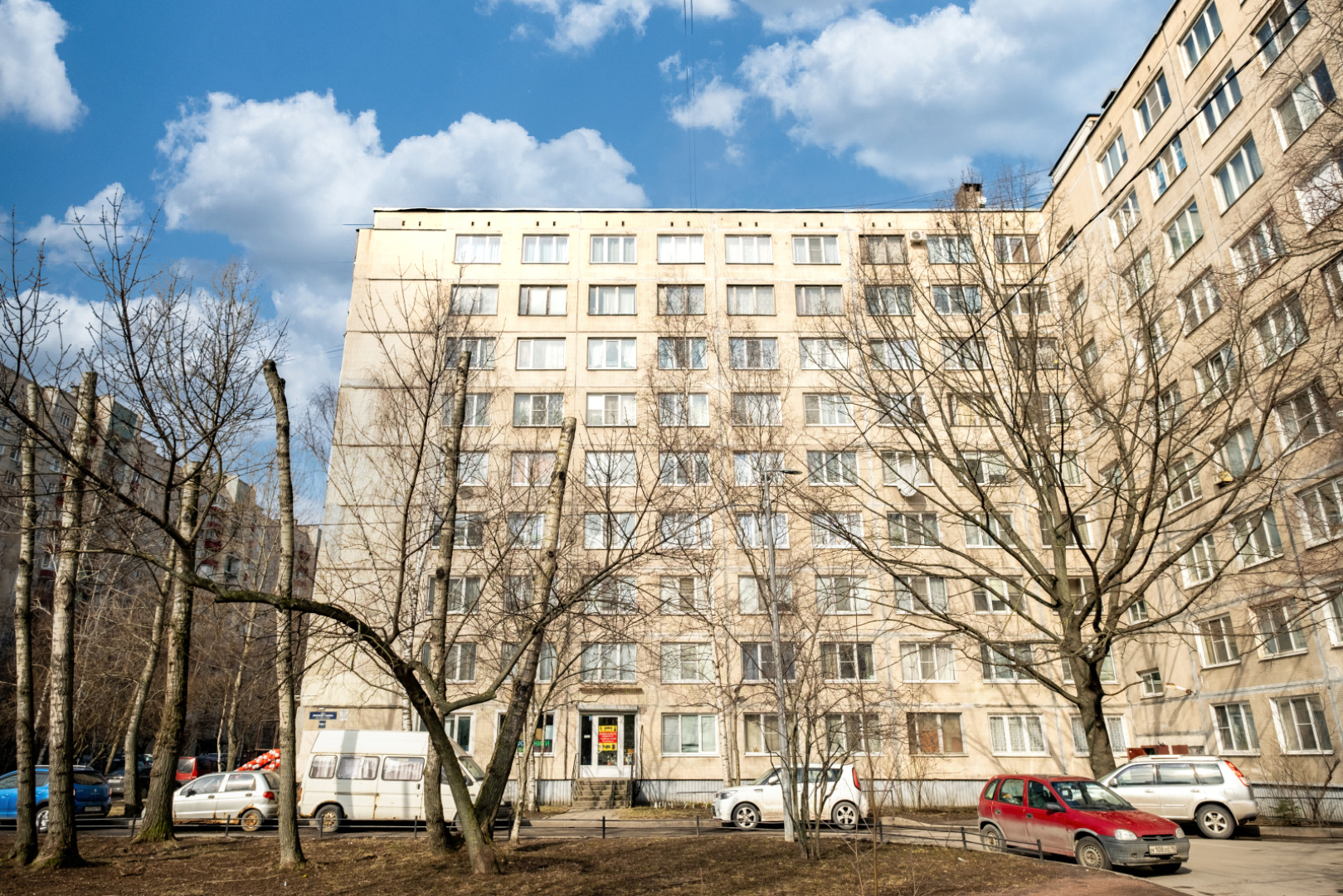 Апартаменты для 4 гостей у метро Купчино с Кондиционером