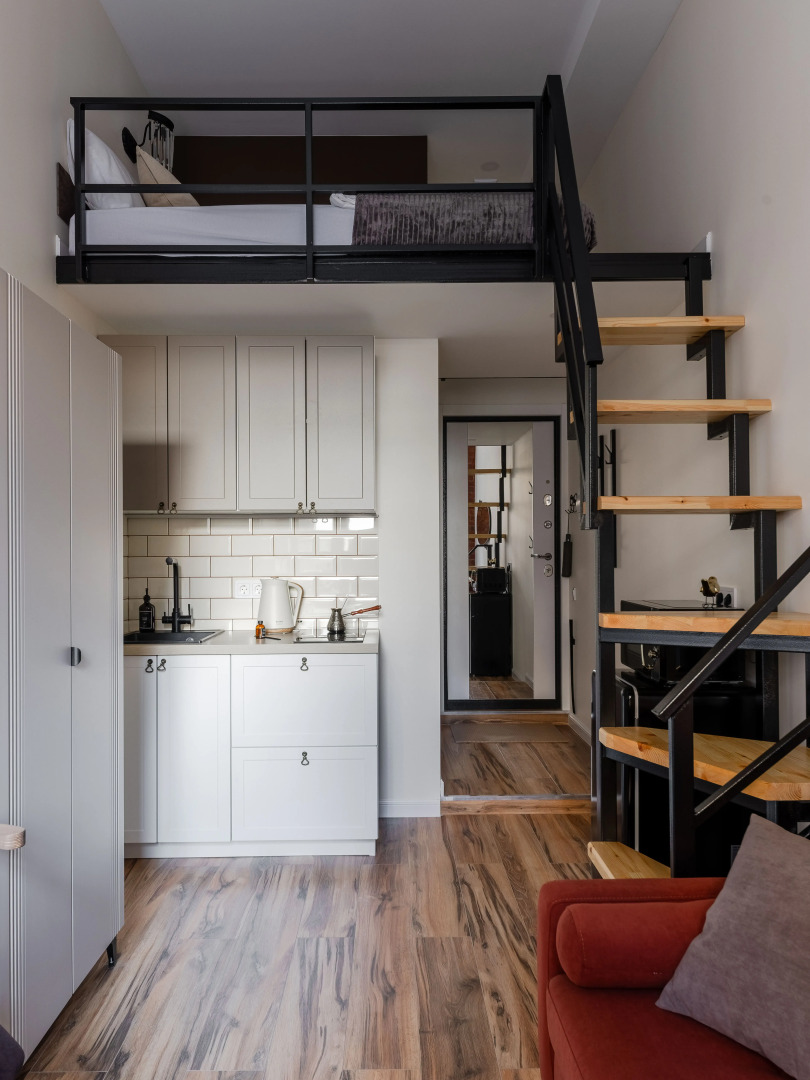 Квартира Студия с Дизайнерским Ремонтом в Самом Центре Города