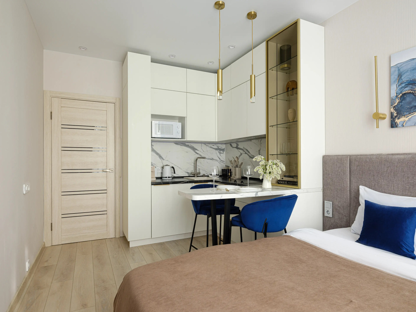 Апартаменты Дизайнерские с видом на сосны с закрытым двором