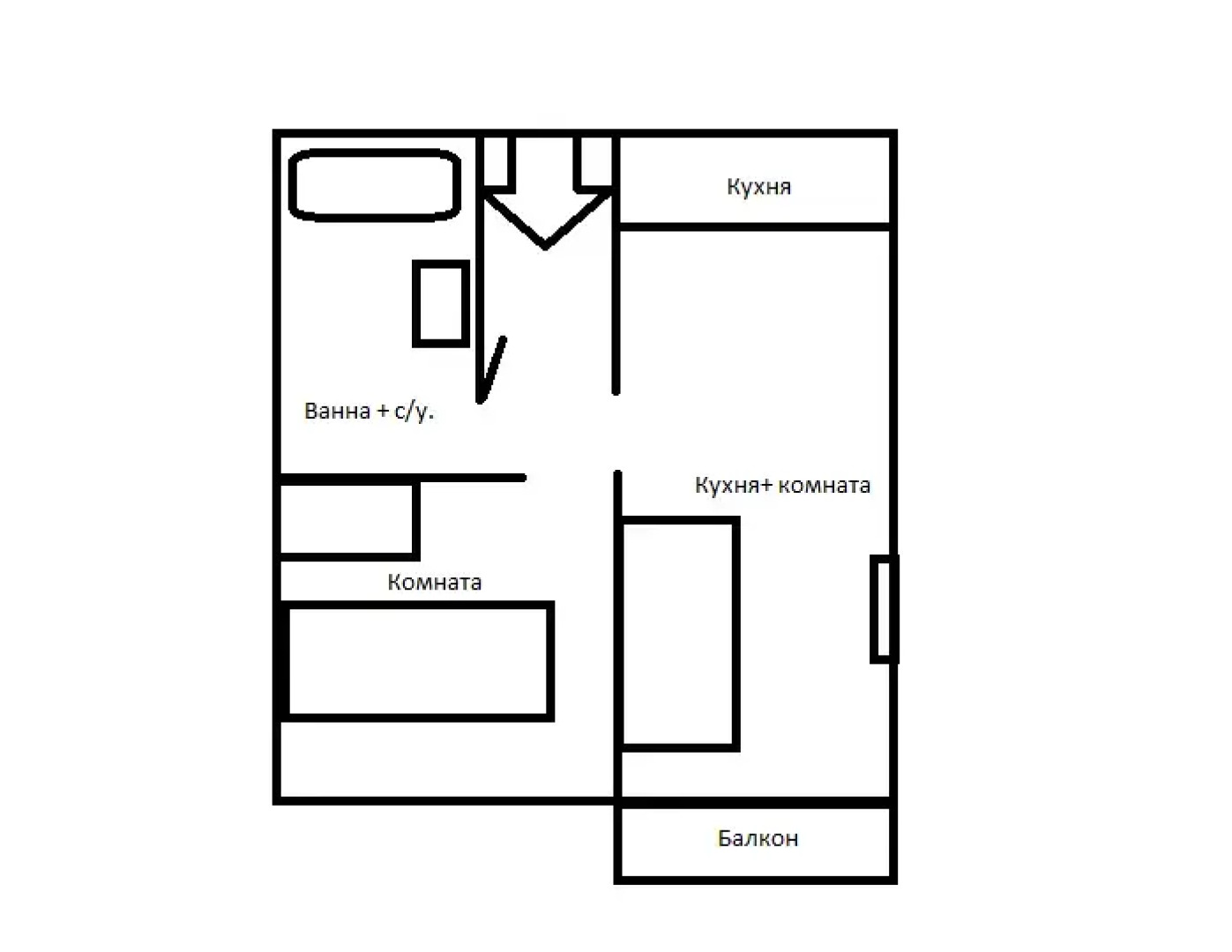 Квартира на Октябрьской 179