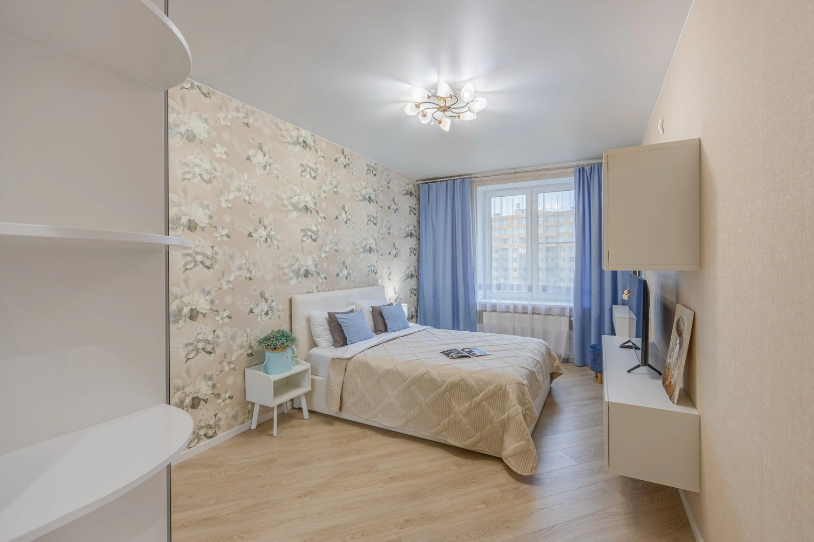 Апартаменты Pronina Aparts Kudrovo LIVE