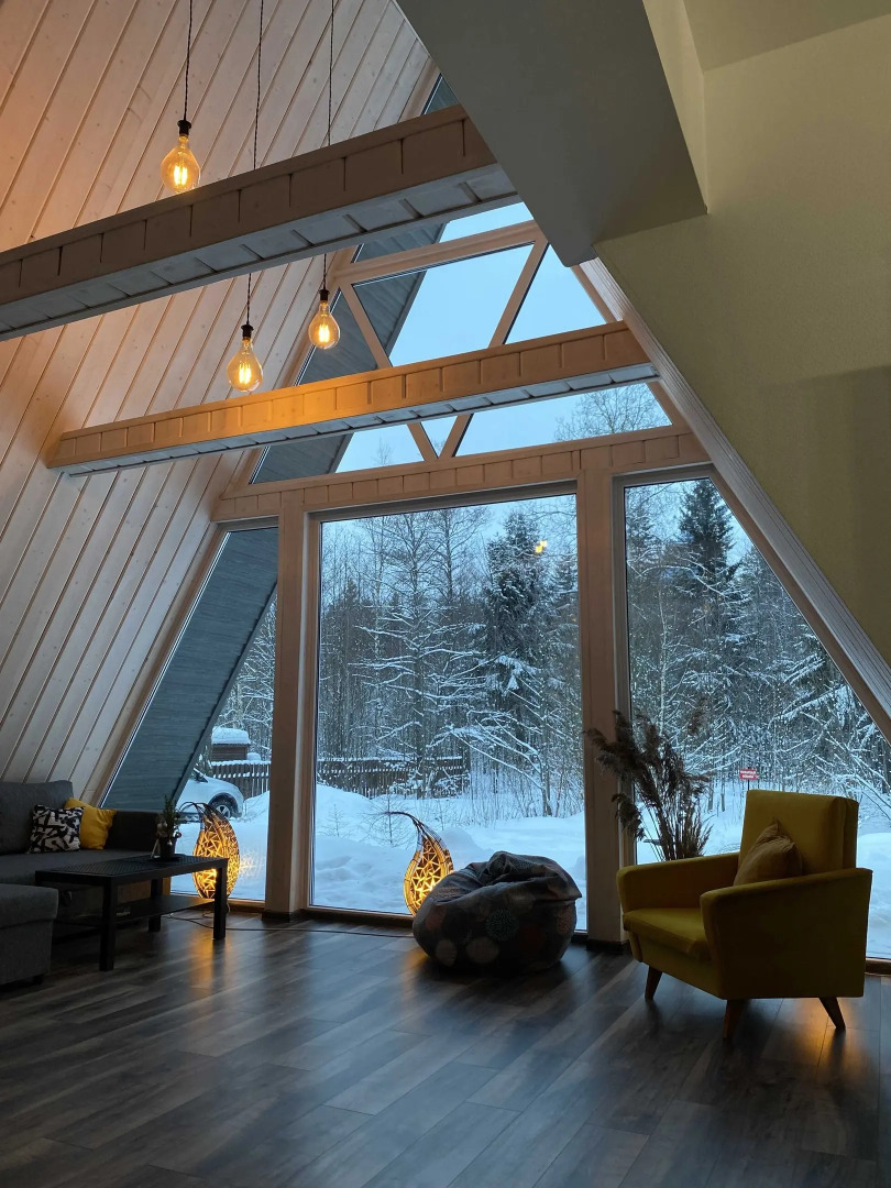 Дом Шварцвальд A-frame с сауной