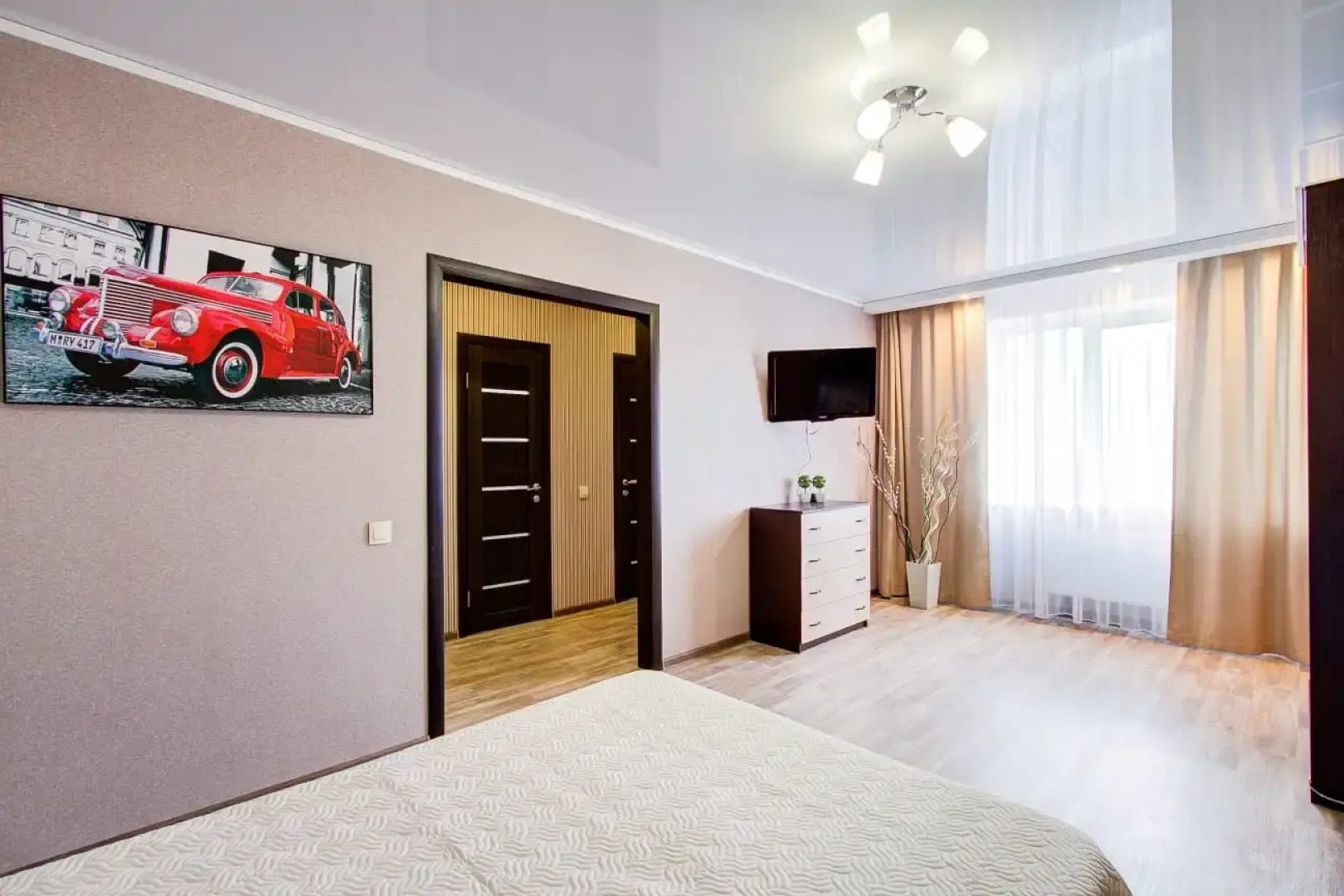 Апартаменты Уютная квартира в центре Левого берега