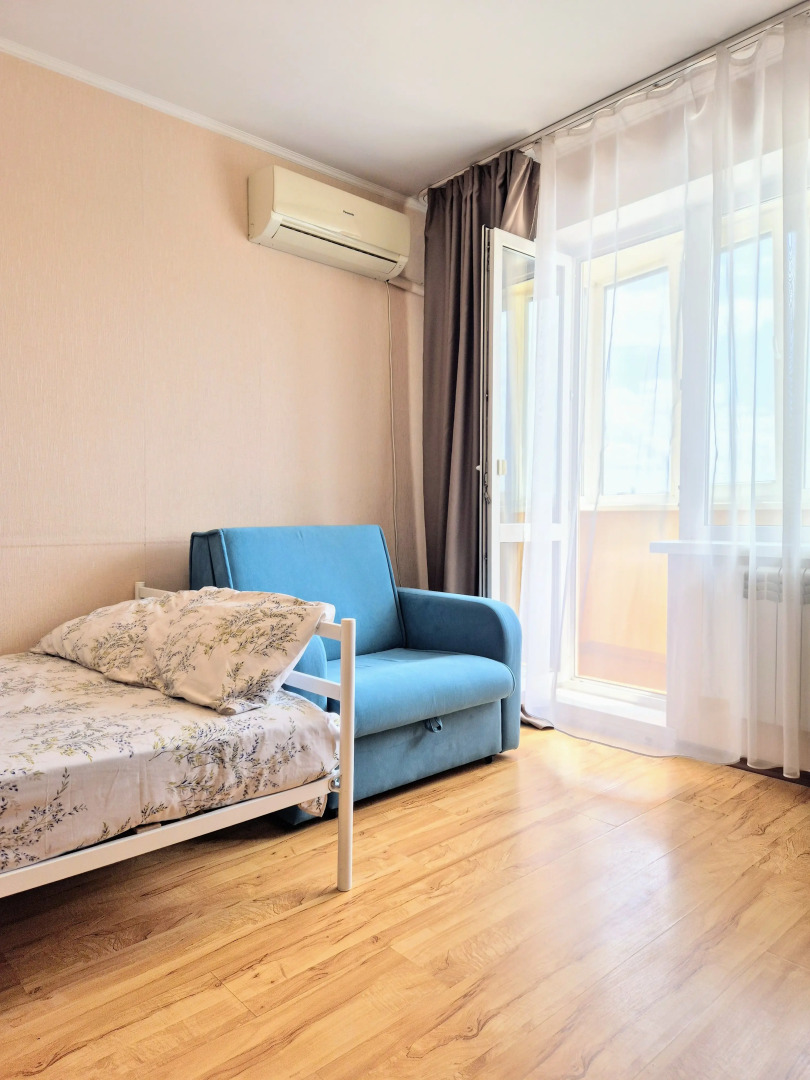 Квартира 2 комнаты центр кондиционер балкон чистая вода