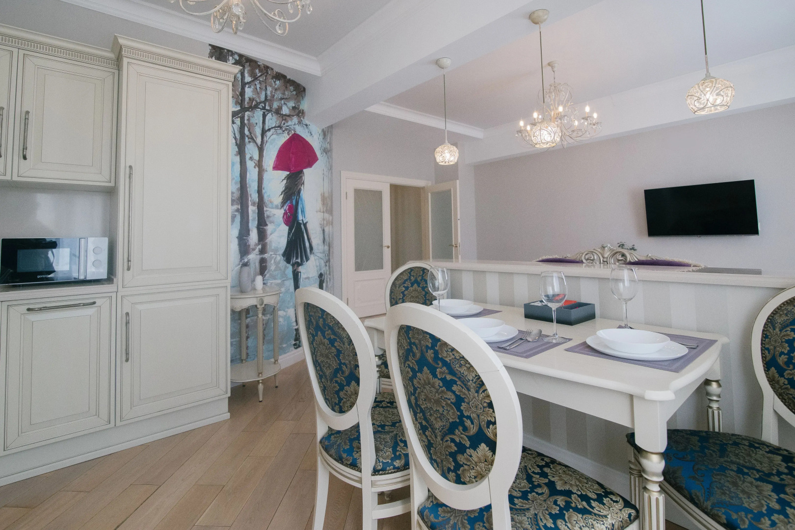 Квартира Большая трехкомнатная квартира с видом на Храм