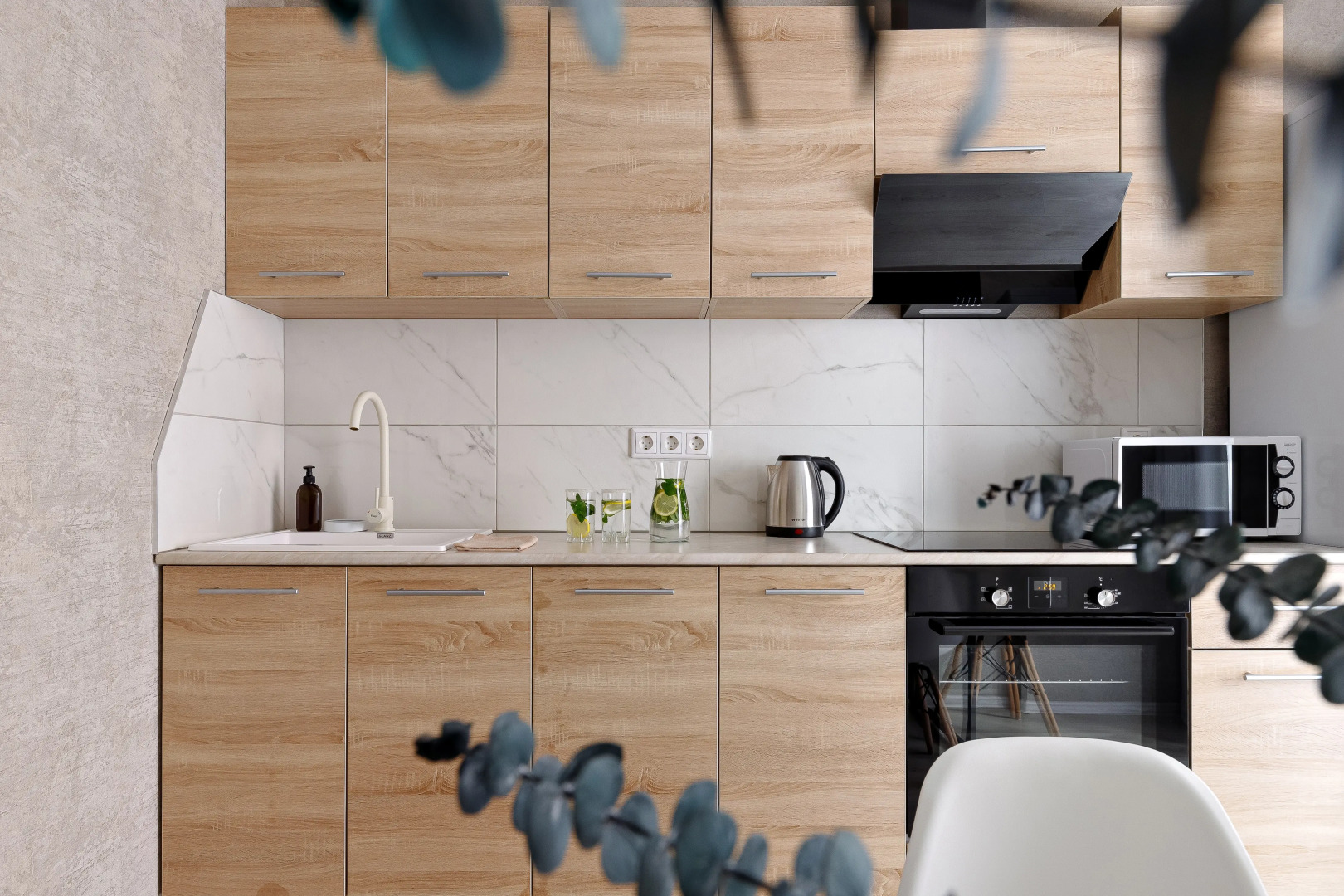 Квартира Однокомнатная с Балконом и Видом на Город