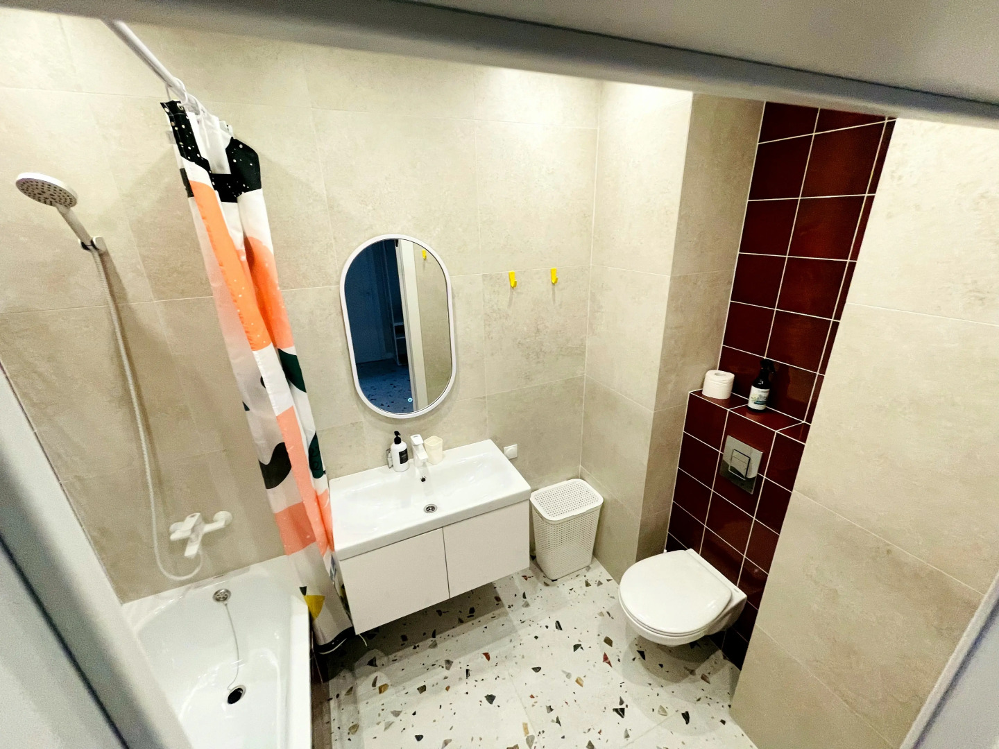 Новая квартира "На высоте" в центре города