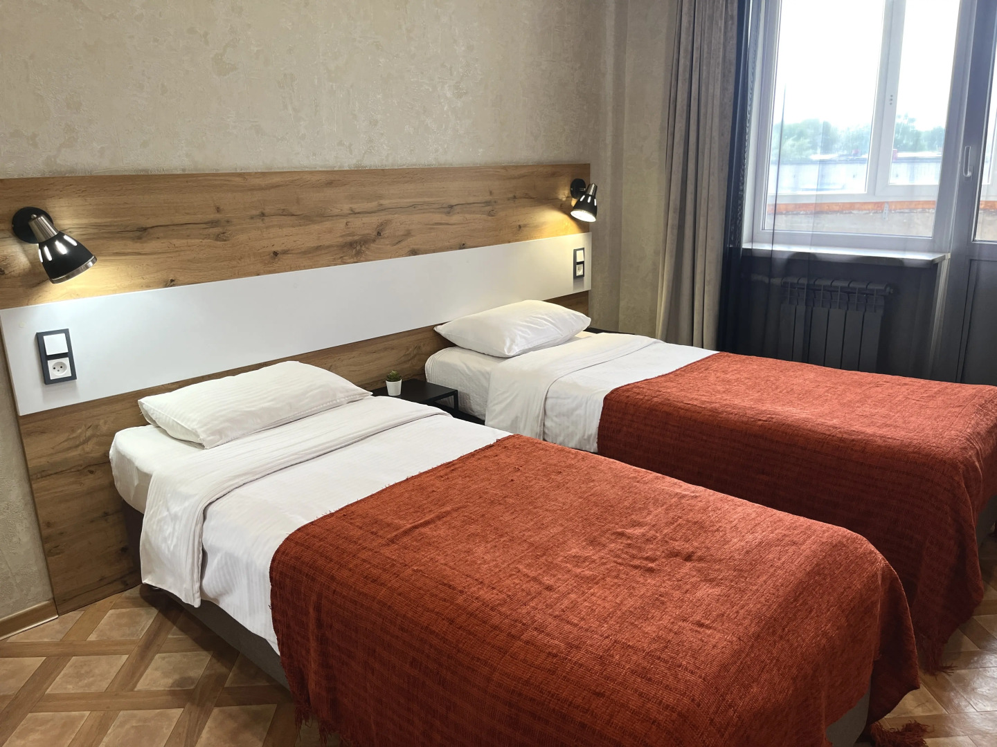 Апартаменты двухкомнатные ЛЮКС на 8 этаже Барбарис