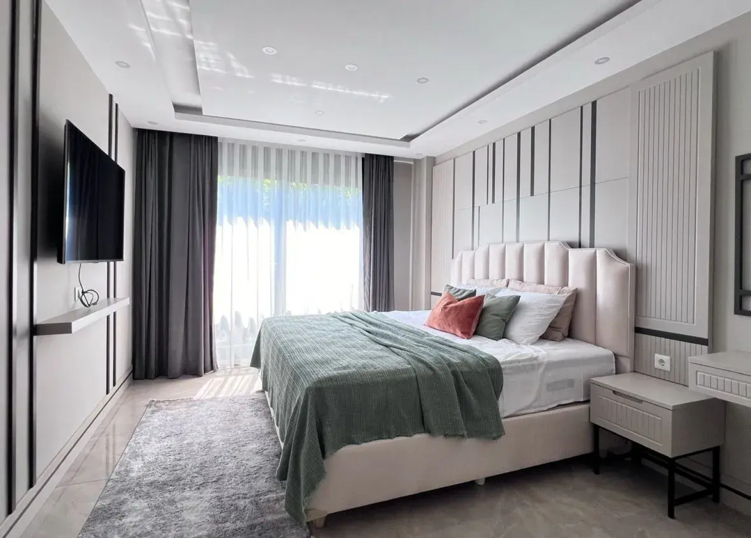 Вилла Deniz в Чамьюва 3+1 с подогреваемым бассейном