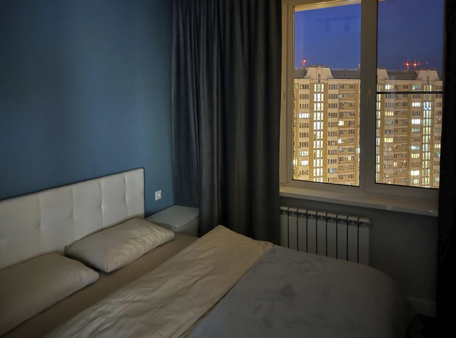 Квартира с панорамным остеклением и дизайнерским ремонтом