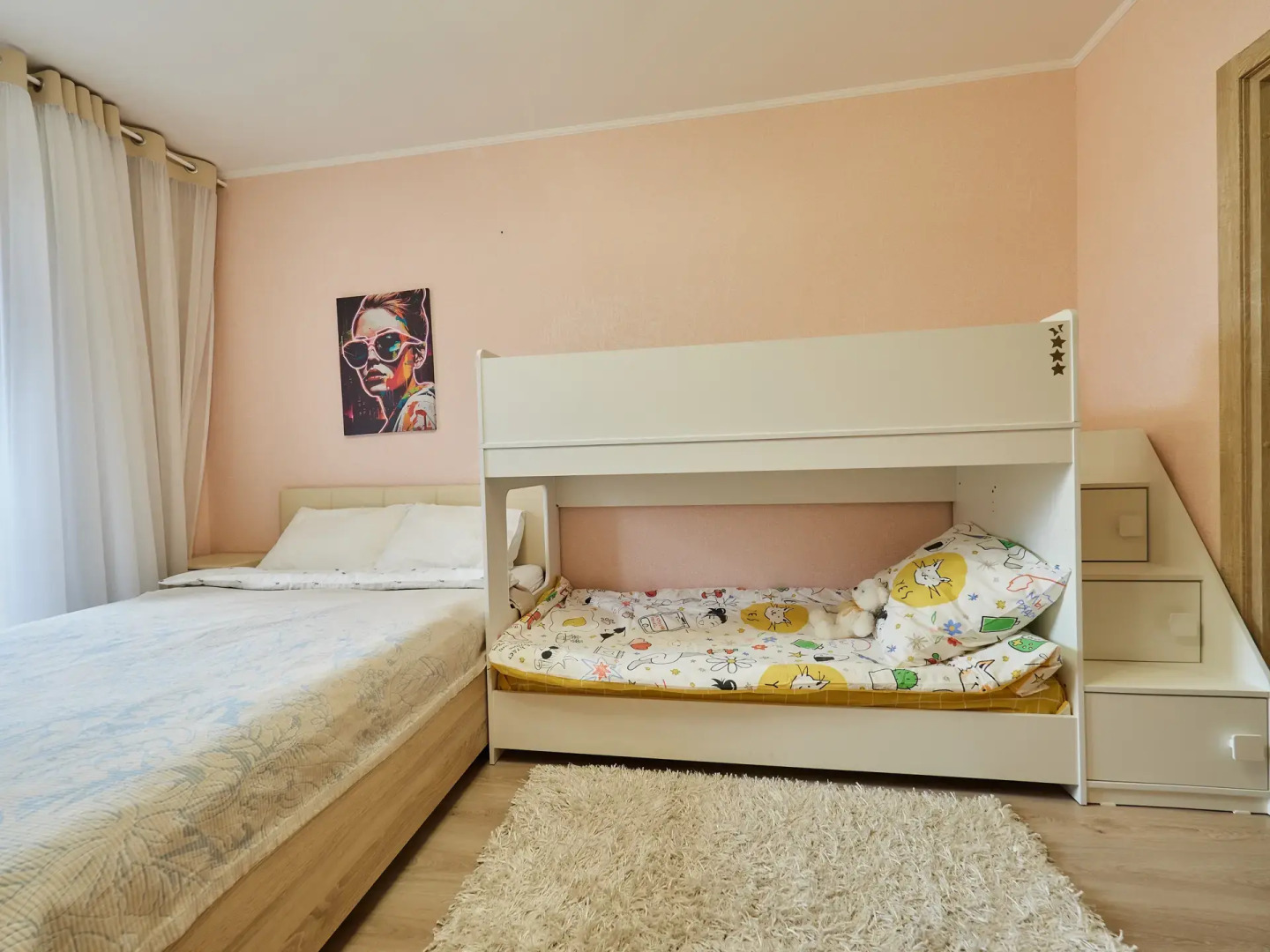 Квартира Просторная 3-комнатная квартира в центре курортной зоны Завидово