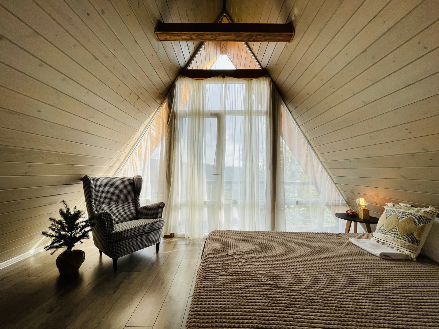 Частный дом Дом А-Фрейм