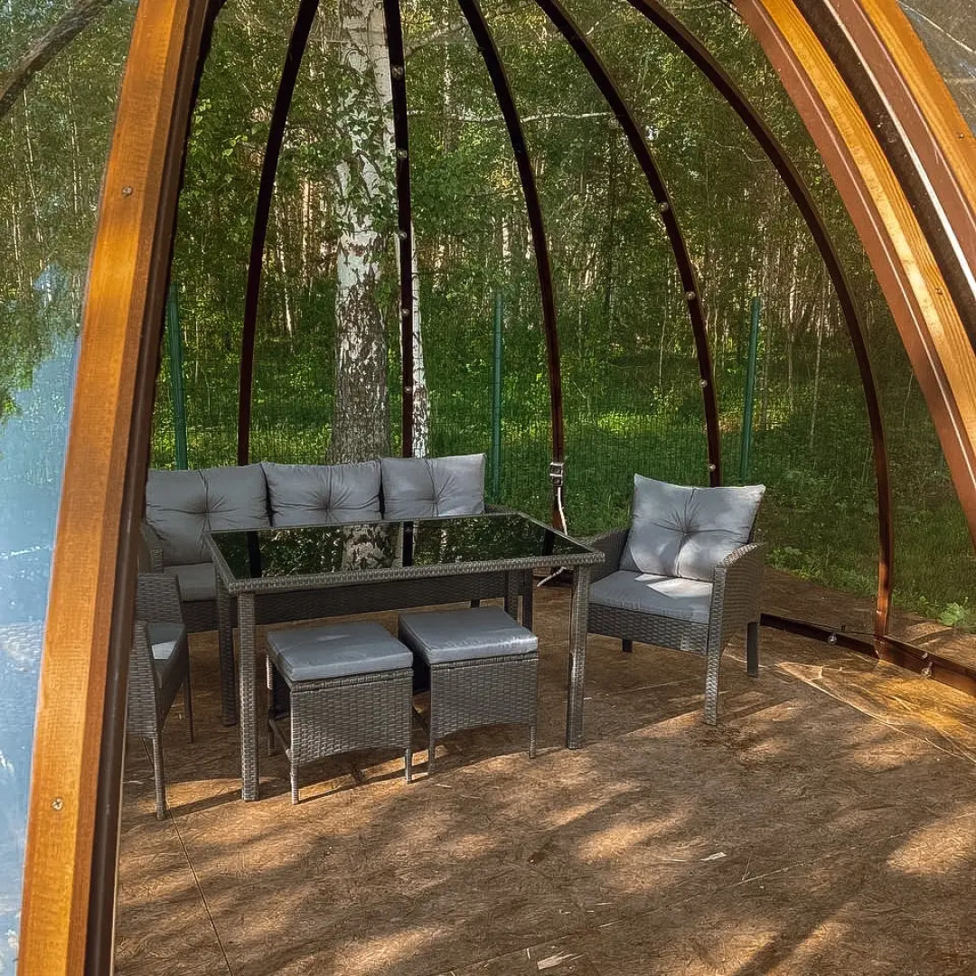 Частный дом Загородный дом в окружении леса