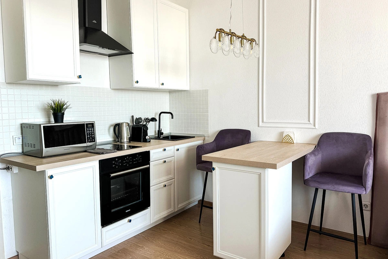 Апартаменты Солнечная студия с панорамным видом