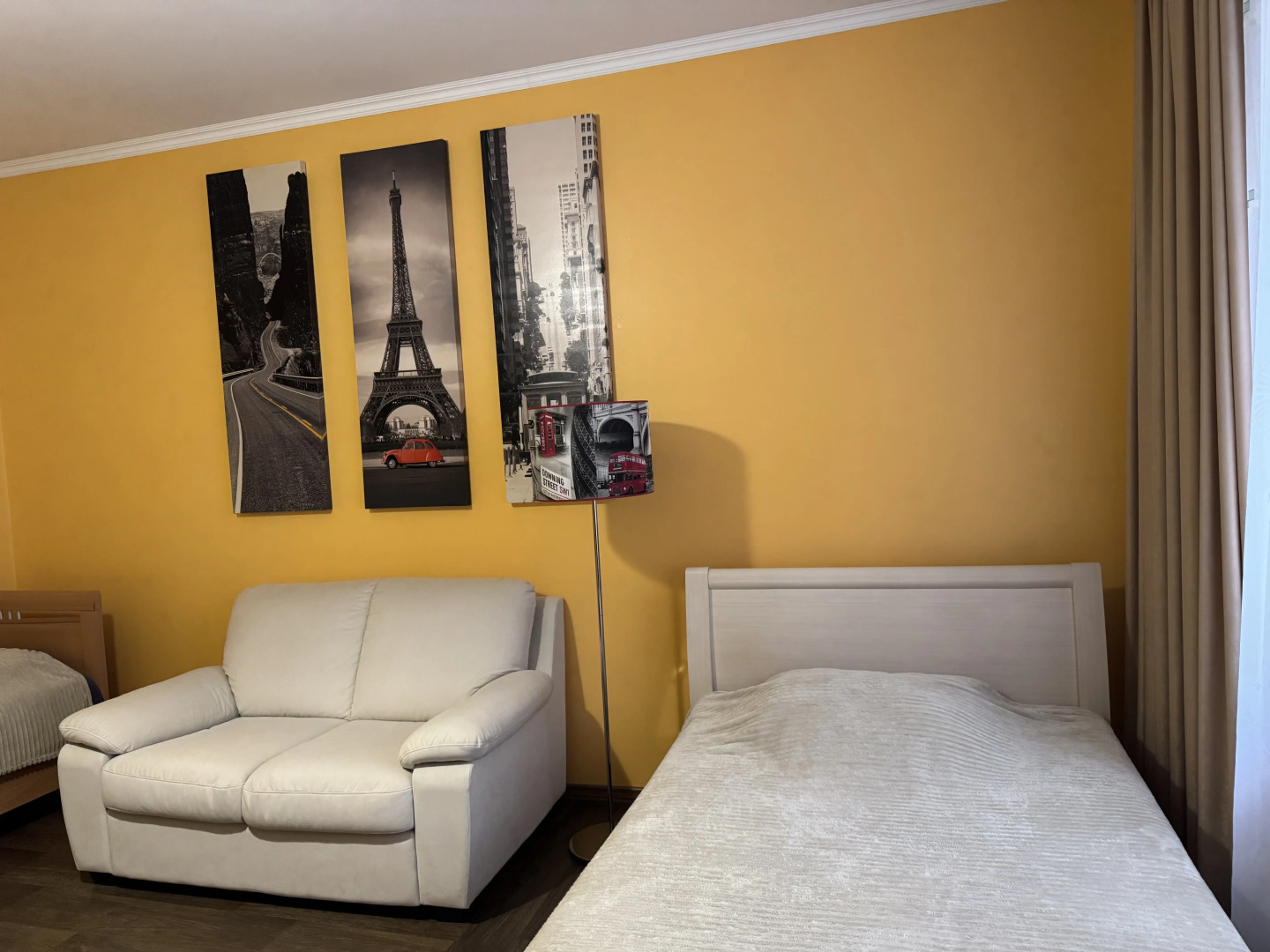 Апартаменты Большая двухкомнатная квартира