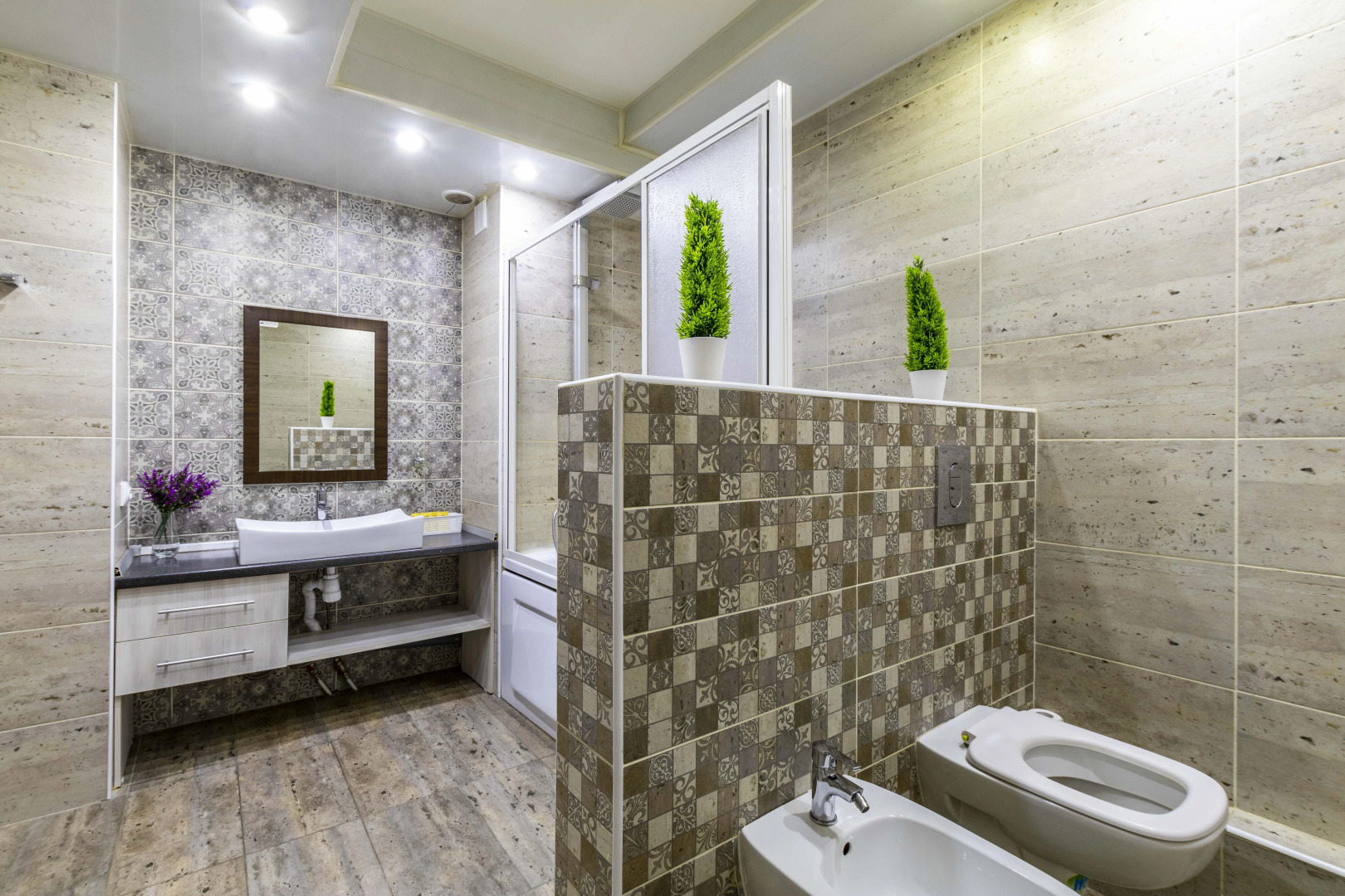 Квартира евродвушка BeGuest возле м. Геологическая для 6х гостей