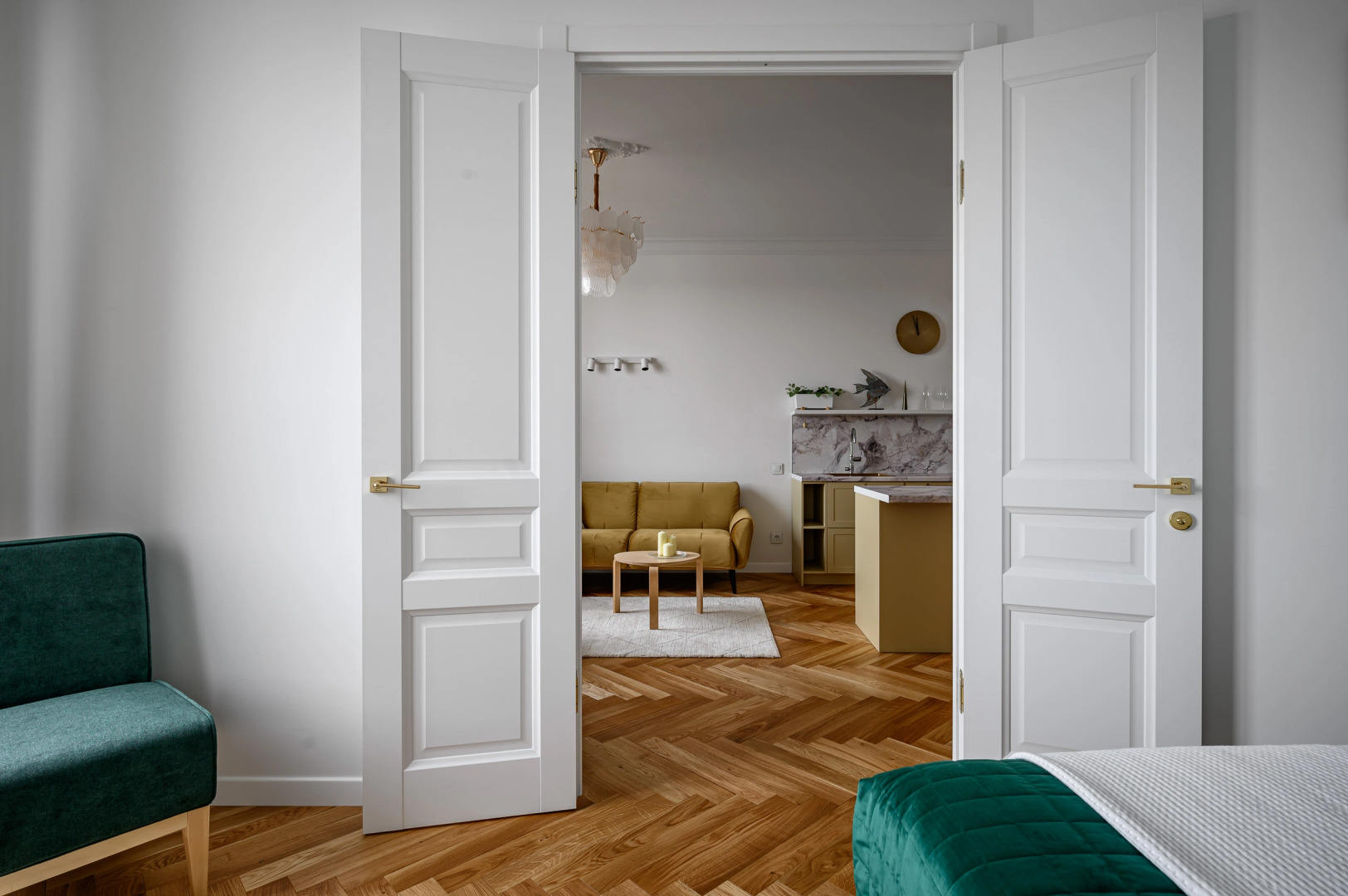 Апартаменты LetYourFlat Marble 1 Cпальня