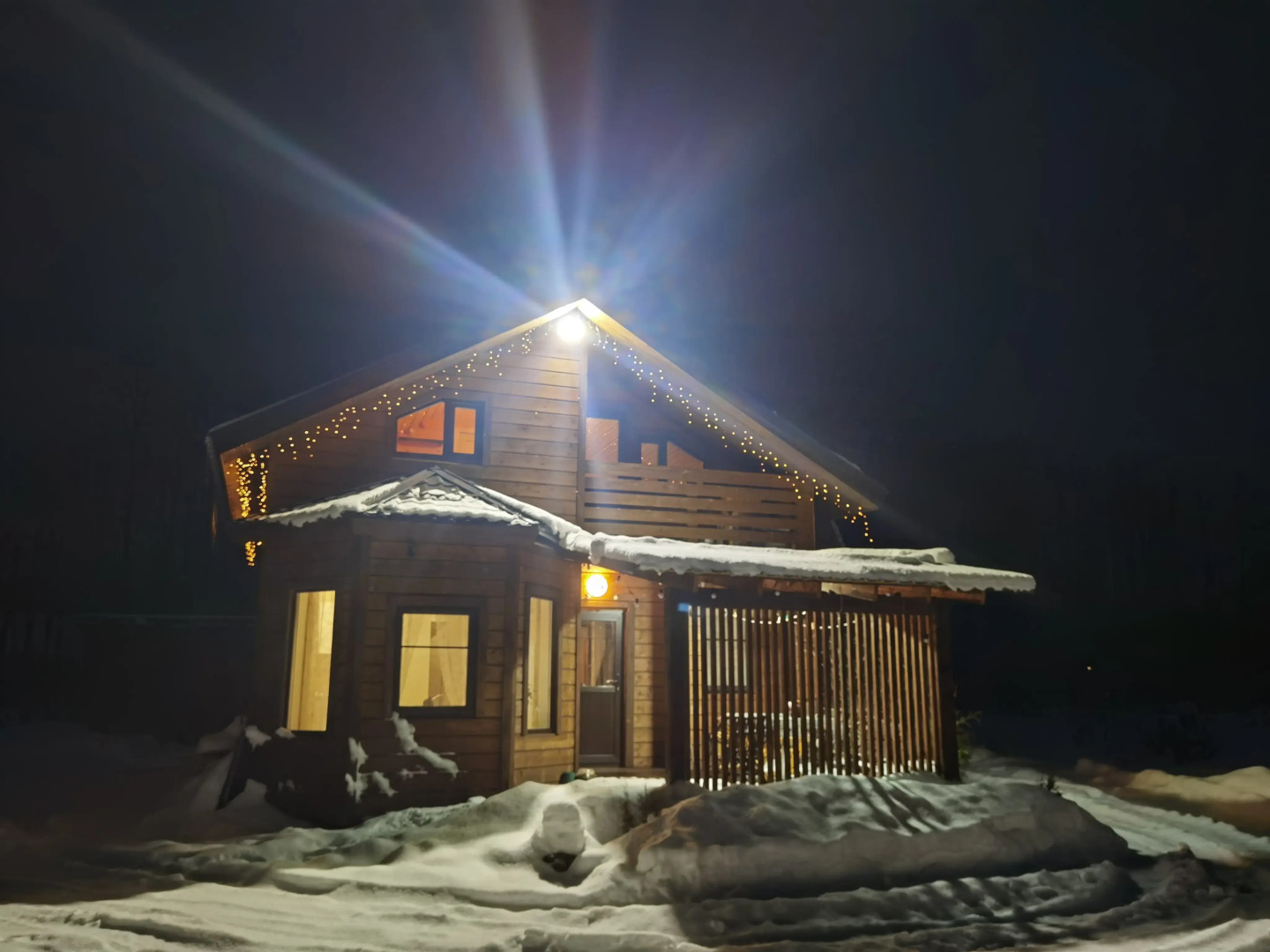 Частный дом в Карелии