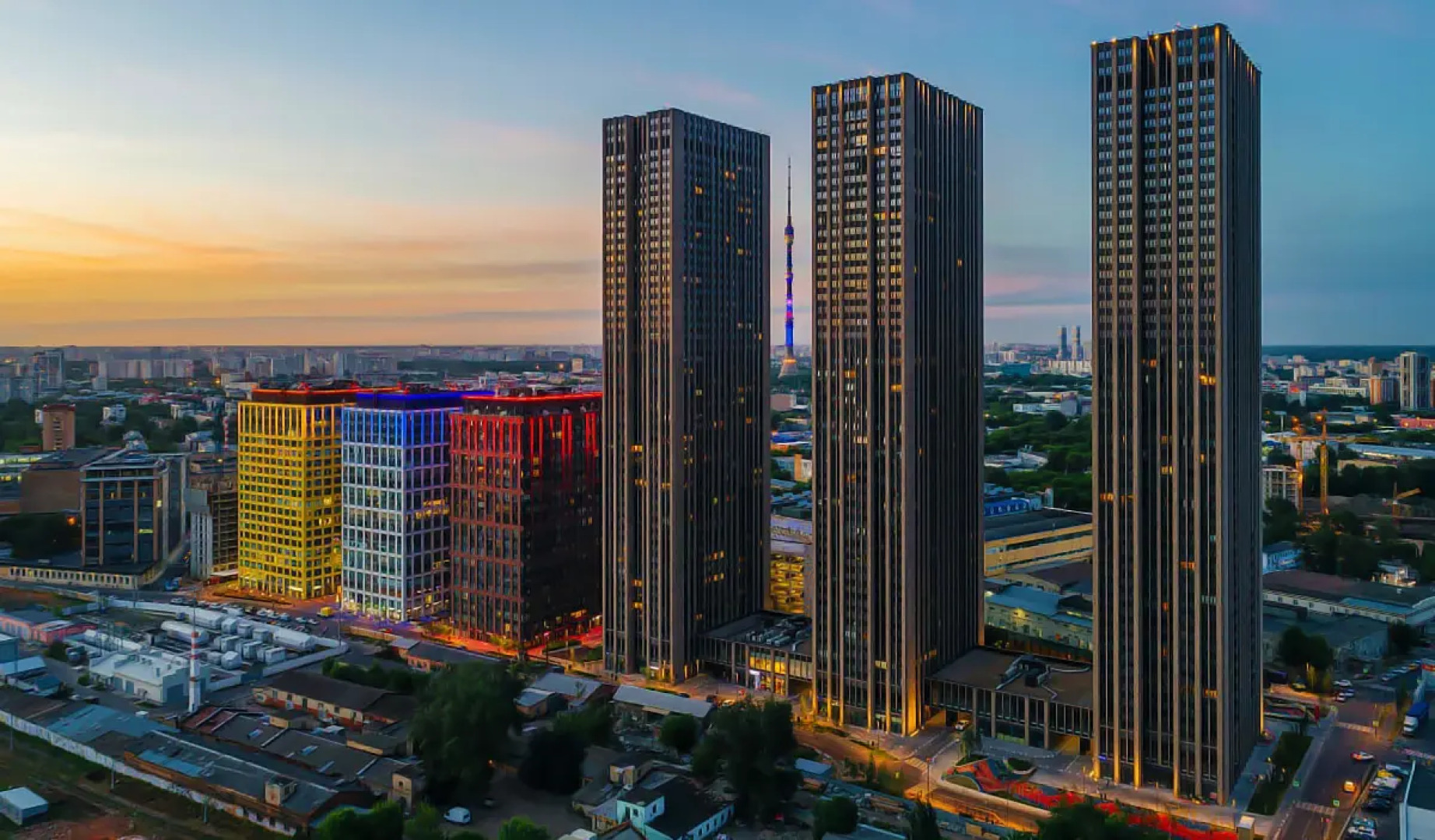 Квартира Уютная Prime Marine в ЖК Савеловский Сити в Центре Москвы