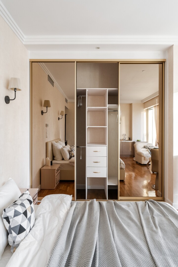 Квартира с потрясающим видом на Москва-Сити