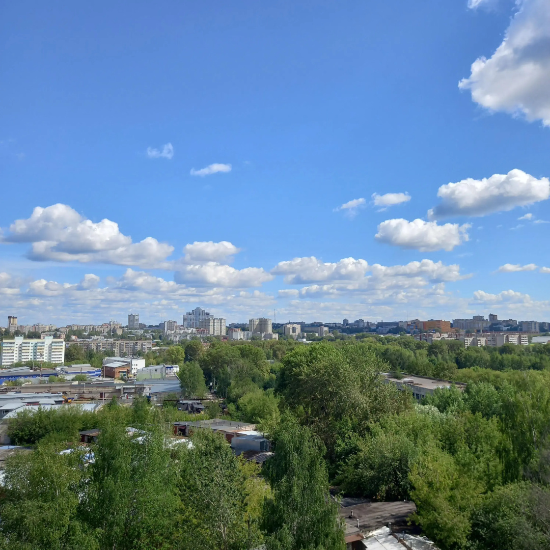 Квартира Атмосферная с видом на город