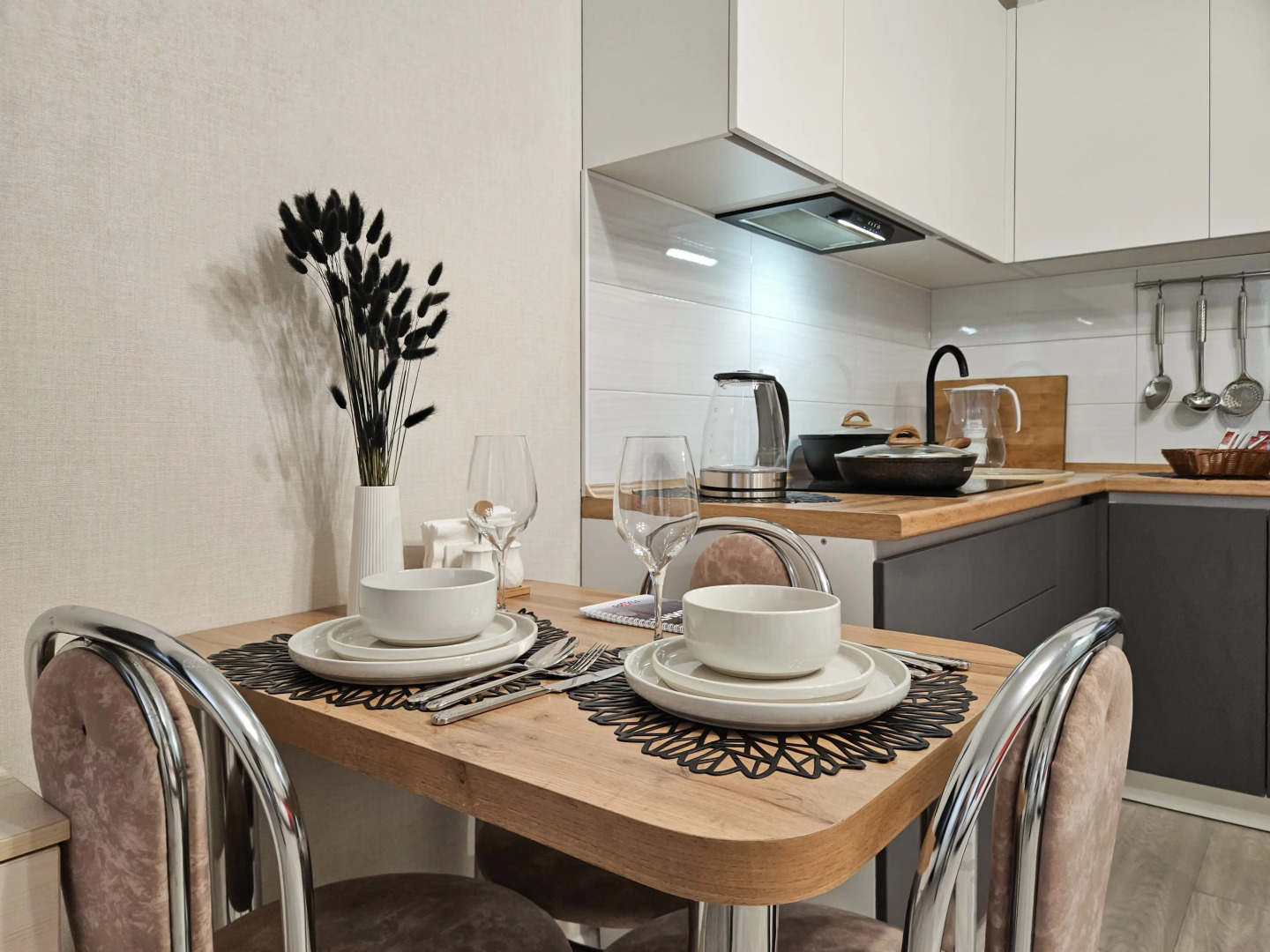 Квартира Уютная студия в тихом участке города