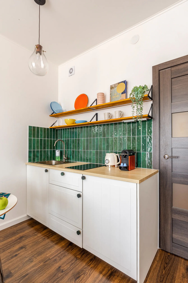 Апартаменты F-Apart с видом на башню Лахта Центр