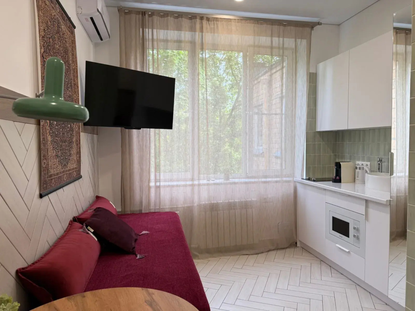 Апартаменты Причал 45 с  Видом в Парк